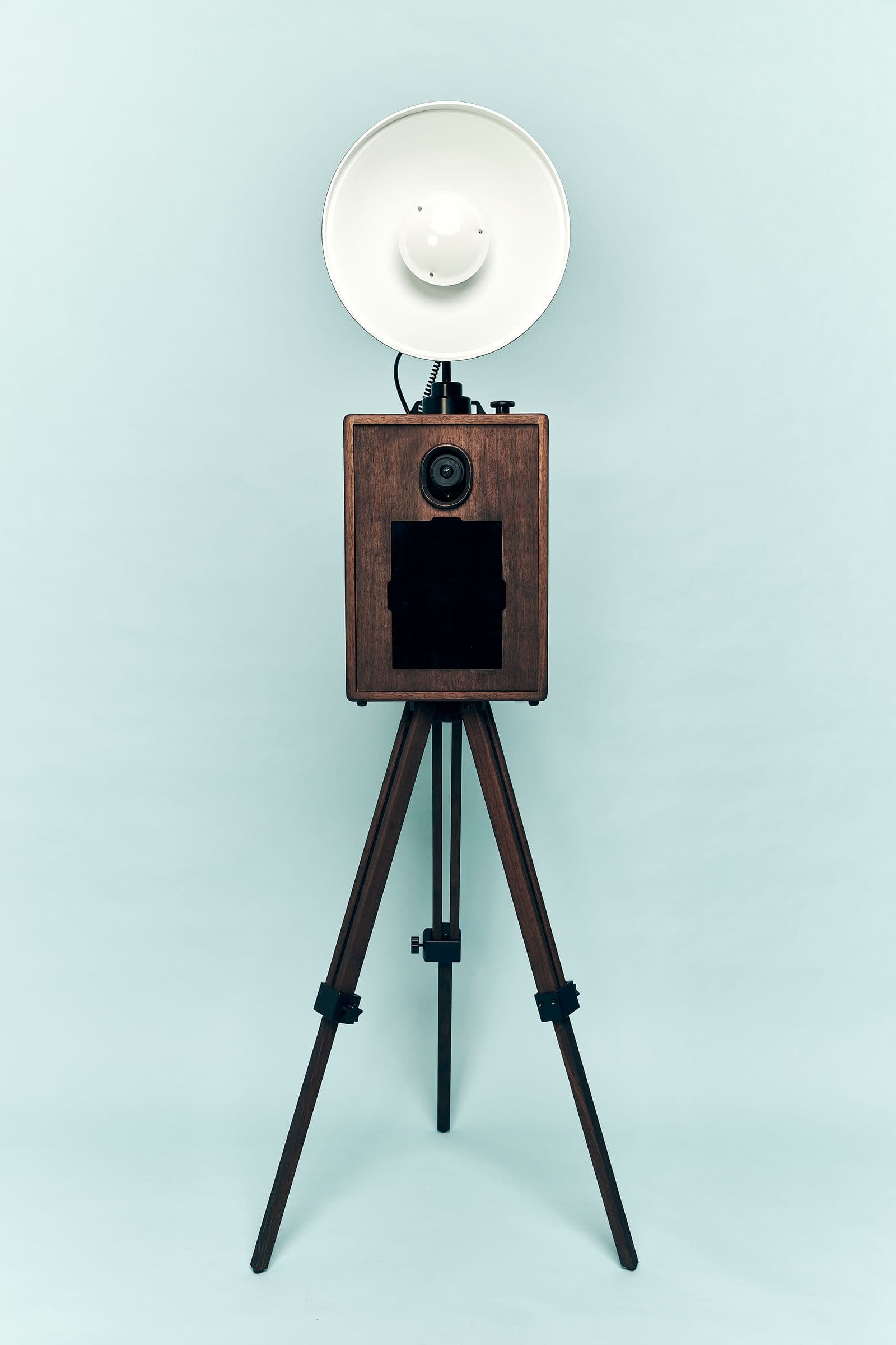 Clean photo booth product shot